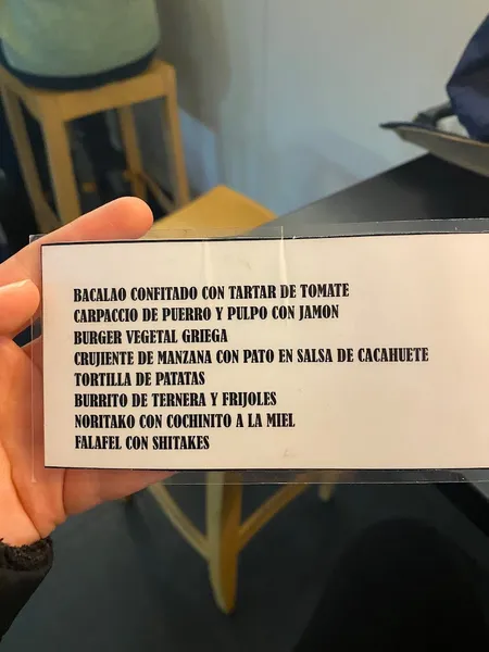 menu 0 of Irrintzi