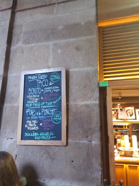 menu 2 of Zuga taberna
