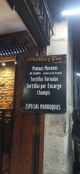 menu 0 of Melilla y Fez