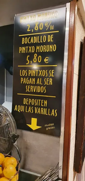 menu 1 of Melilla y Fez