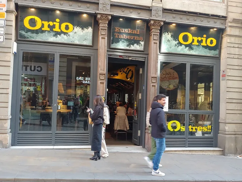 menu 2 of ORIO BCN Gòtic
