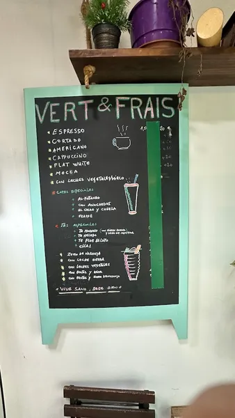 menu 1 of Vert & Frais