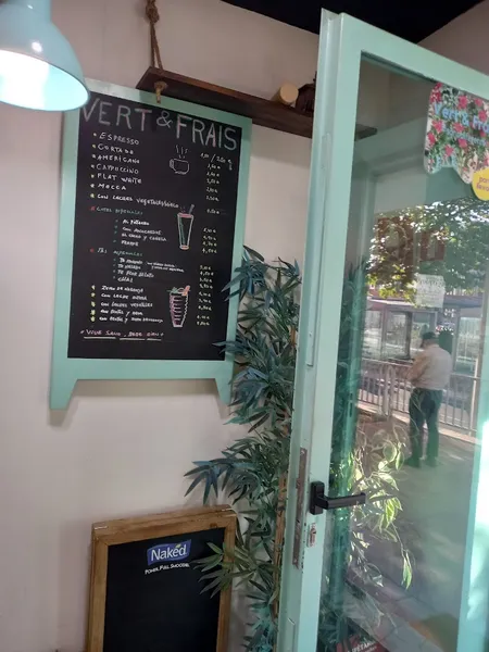 menu 2 of Vert & Frais