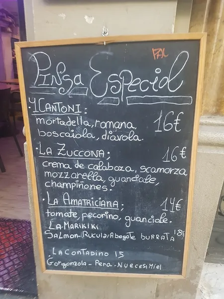 menu 1 of Dal Presidente