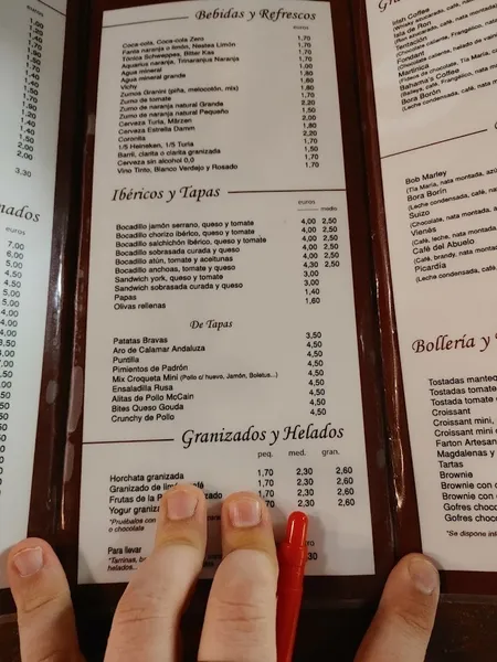 menu 0 of Dream Coffee