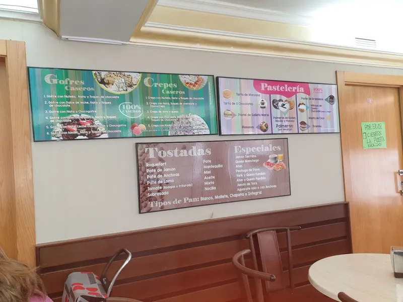 menu 1 of Cafe Indalo