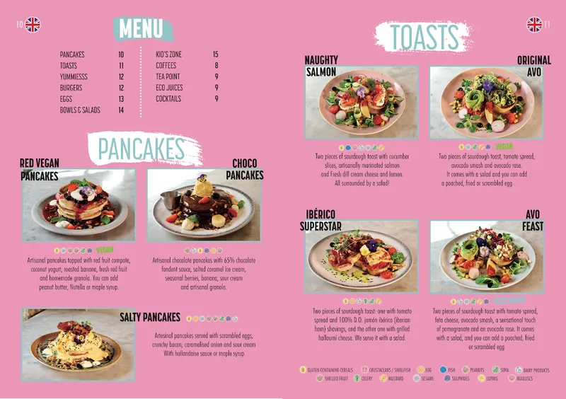 menu 1 of Brunchit - Chueca Madrid
