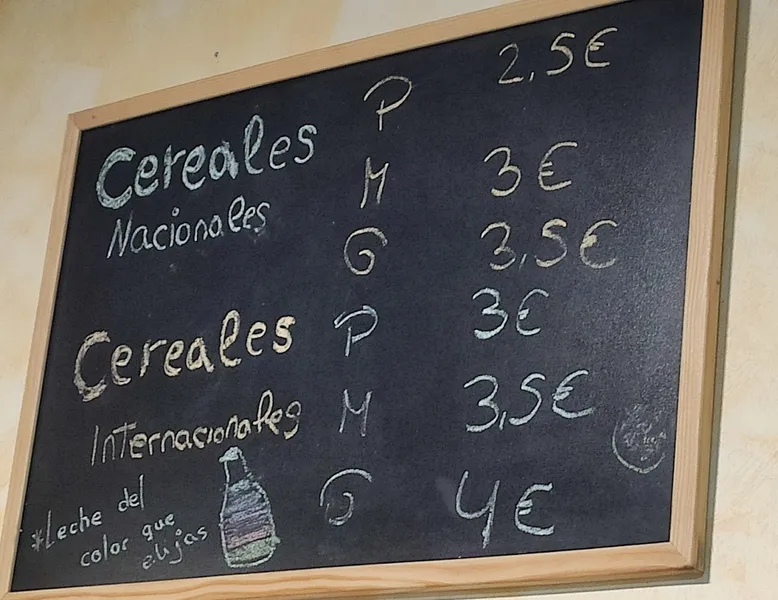 menu 0 of Cafeteria Anduriña