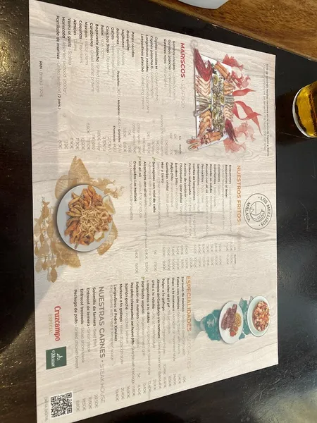 menu 2 of Los Mellizos Málaga