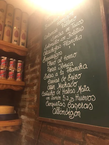 menu 2 of Mesón Ibérico