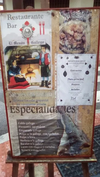 menu 1 of Restaurante Al Norte