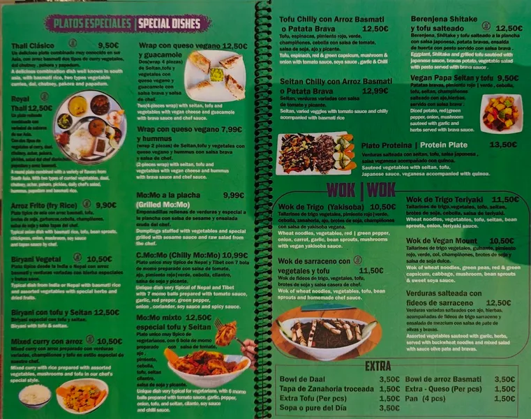 menu 1 of Vegan Mount - Restaurante Vegano