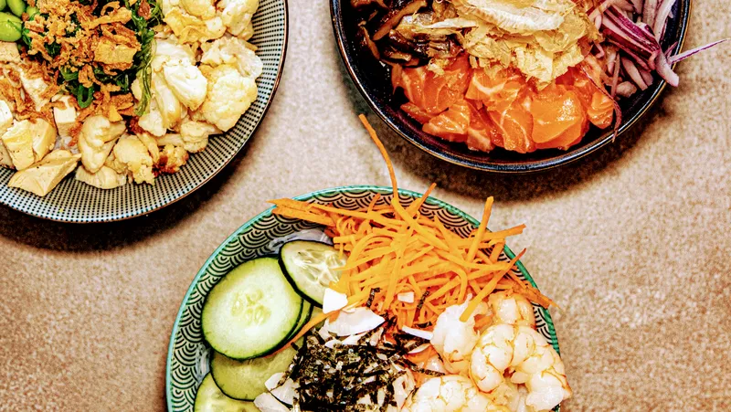 menu 1 of Poke Bowl Barcelona - Single Fin Sagrada Familia