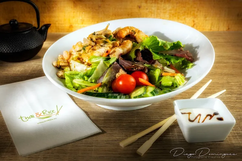 menu 2 of Thai & Rice