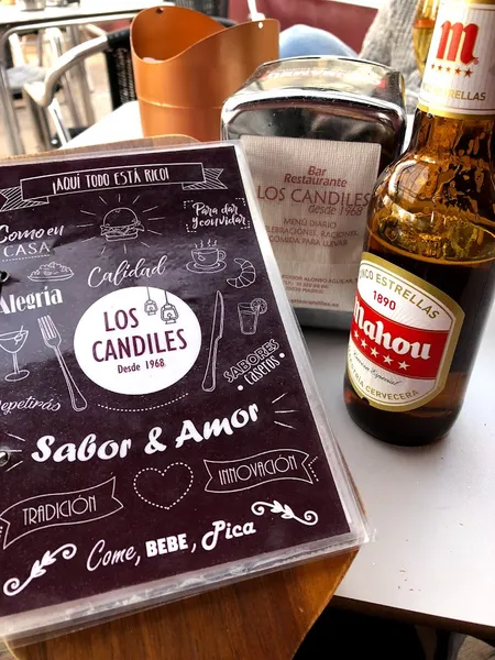 menu 2 of Bar Restaurante Los Candiles