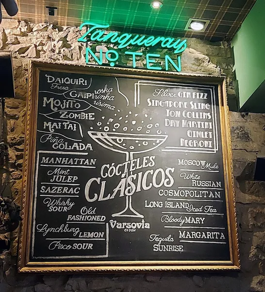 menu 1 of Varsovia