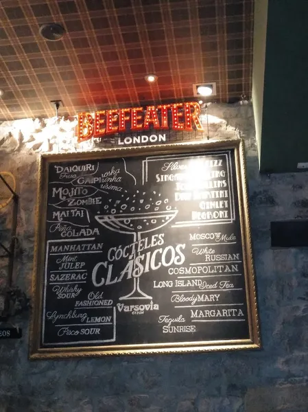 menu 2 of Varsovia