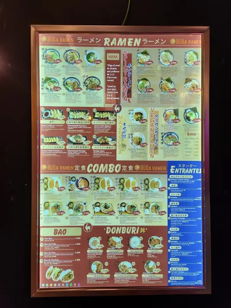 menu 2 of Restaurante Buga Ramen