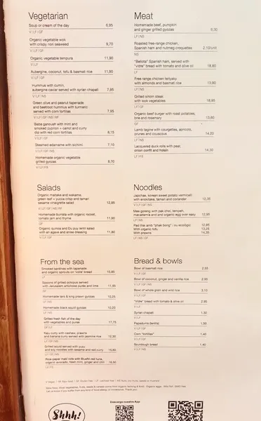 menu 0 of RESTAURANTE SALERO