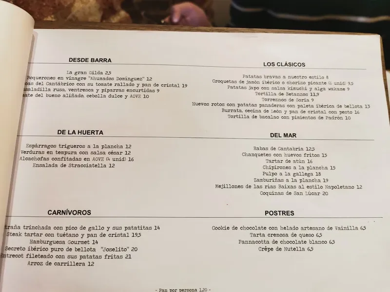 menu 0 of La Bientirada Quevedo 🍴