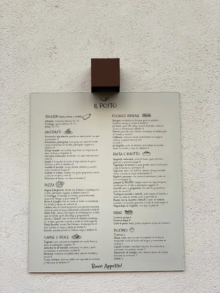 menu 0 of Il Posto di Bravo | restaurante italiano en Chamberí