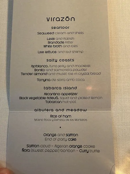 menu 0 of Beluga Málaga | Restaurante Málaga centro