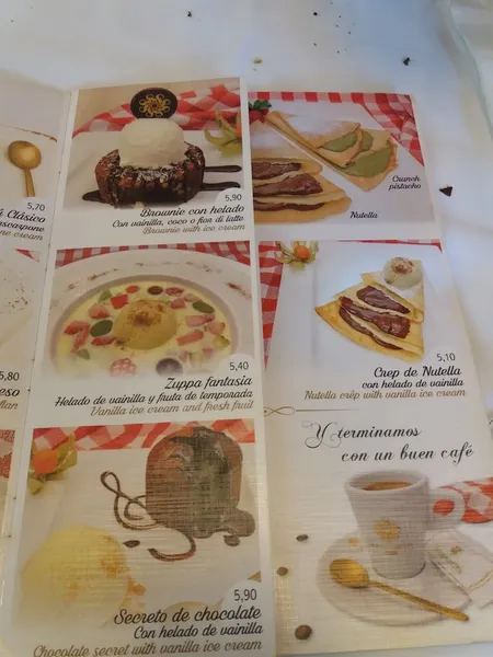 menu 1 of Restaurante La Piemontesa | CC Lagoh Sevilla