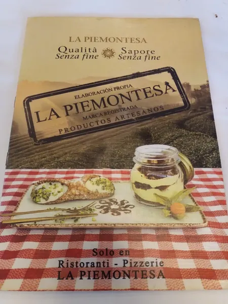 menu 2 of Restaurante La Piemontesa | CC Lagoh Sevilla