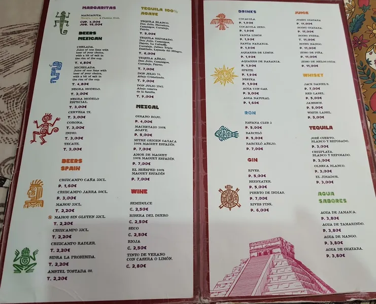 menu 0 of Restaurante Santa Catrina Cádiz
