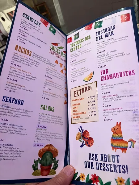 menu 1 of Restaurante Santa Catrina Cádiz