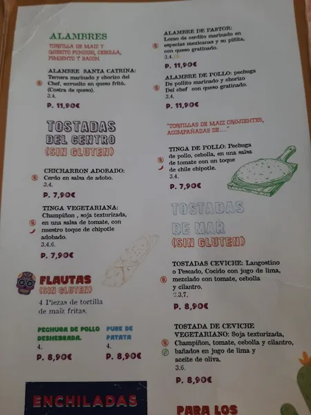 menu 2 of Restaurante Santa Catrina Cádiz