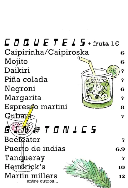menu 1 of Restaurante Manga Rosa