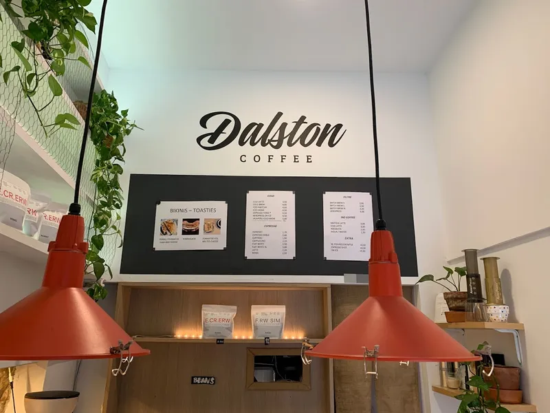 menu 2 of Dalston Coffee
