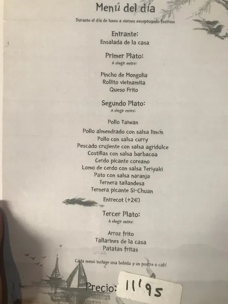 menu 0 of Yaho Alta Murcia