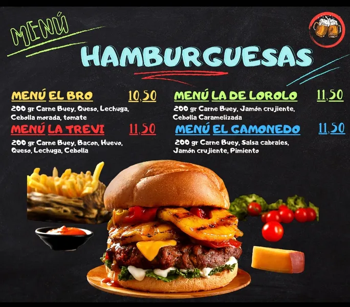 menu 1 of La sidrina de meller