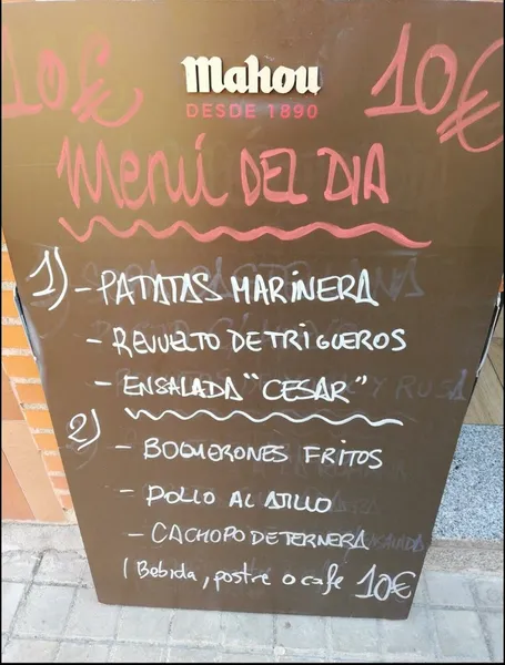 menu 0 of Bar Cafetería Ventu