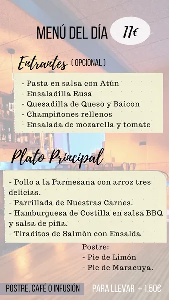 menu 0 of Parada 36 (La Casita Azul)