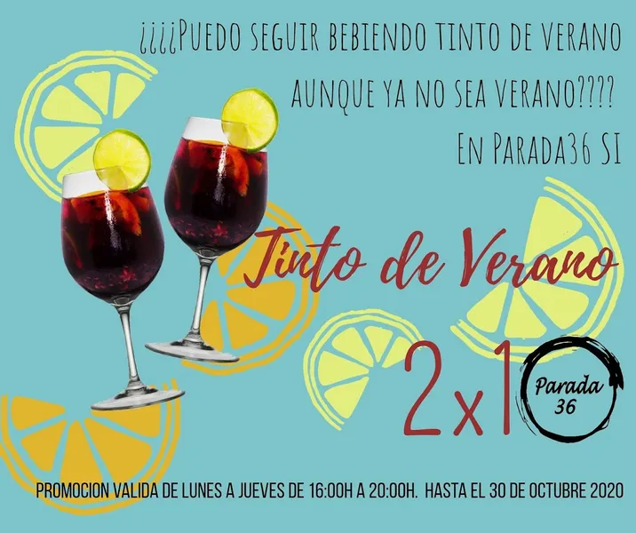 menu 2 of Parada 36 (La Casita Azul)