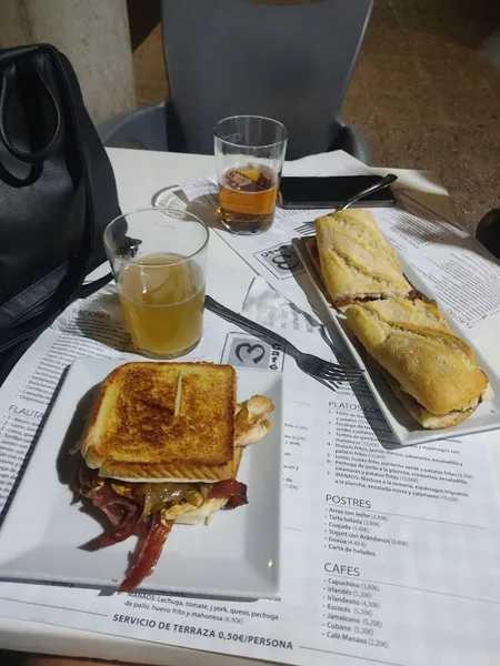 menu 0 of Bar de Tapas Manaos