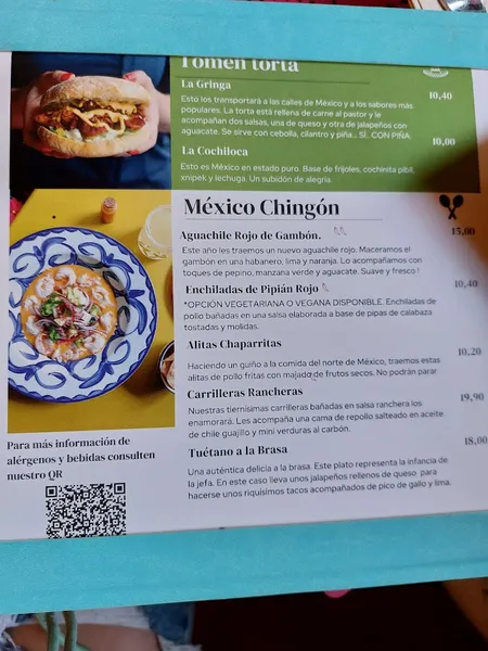 menu 0 of Nana Pancha