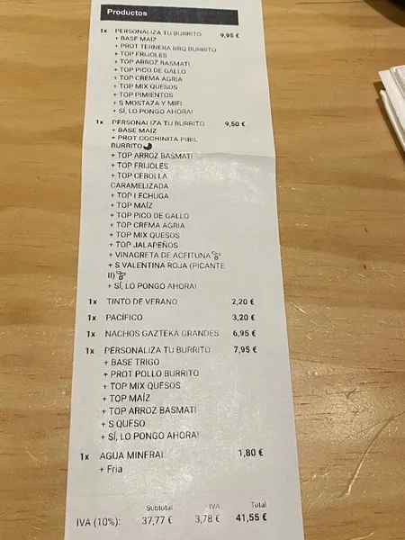 menu 0 of Gazteka