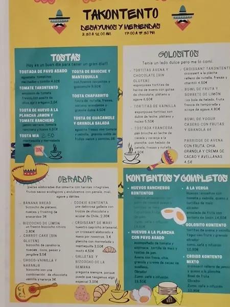 menu 1 of takontento primavera