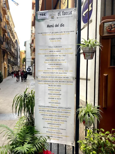 menu 0 of El Forcat