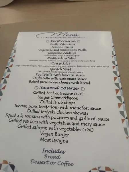 menu 2 of Mediterrània
