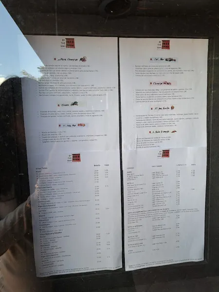menu 2 of By the Way | Restaurante Arturo Soria