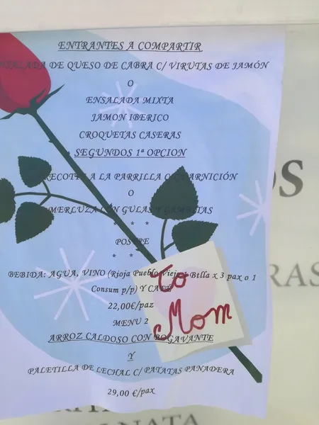 menu 1 of El comedor de Amara