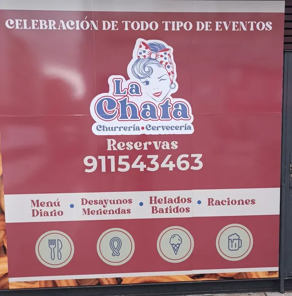 menu 1 of La Chata Churrería Cerveceria