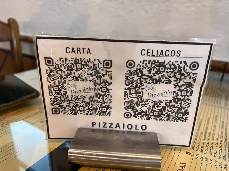 menu 2 of Pizzaiolo
