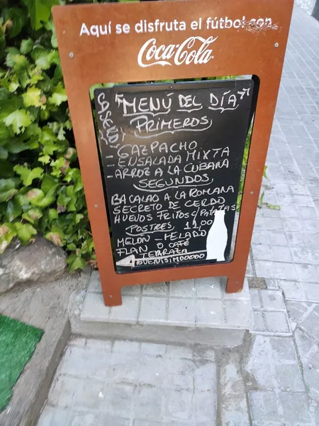 menu 2 of Cafetería Virgen del Cortijo Restaurante Díaz