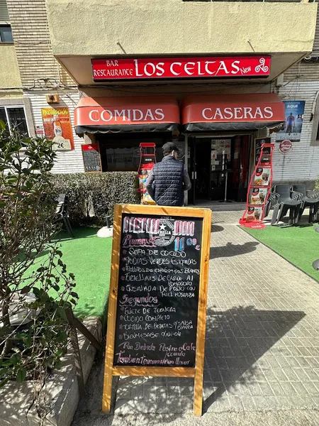 menu 1 of Los Celtas